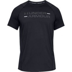 Under Armour MK1 SS Wordmark Tee 1327248-001. Czarne t-shirty męskie Under Armour, xl, bez wzorów, z elastanu, bez kołnierzyka. W wyprzedaży za 109,99 zł.