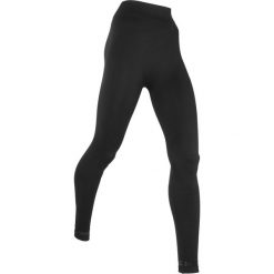 Legginsy "super-stretch", bezszwowe, długie, Level 2 bonprix czarny. Czarne legginsy damskie bonprix. Za 49,99 zł.