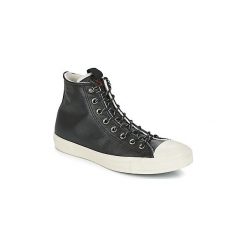 Buty Converse CHUCK TAYLOR ALL STAR LEATHER HI. Czarne trampki męskie Converse, bez wzorów, retro, bez zapięcia. Za 319,20 zł.