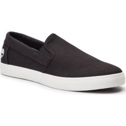 Tenisówki TIMBERLAND - Union Wharf Slip-On TB0A1XAG015 Black Canvas. Czarne półbuty męskie Timberland, bez wzorów, z gumy, eleganckie, bez zapięcia. W wyprzedaży za 179,00 zł.