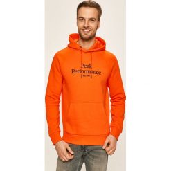 Peak Performance - Bluza. Zielone bluzy męskie Peak Performance, s, z aplikacjami, z bawełny, z kapturem, bez rękawów, z kapturem. Za 449,90 zł.