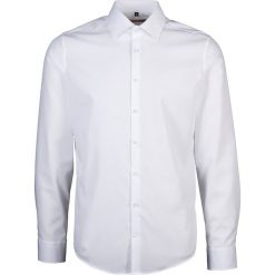 Koszule męskie na spinki: Koszula – Slim fit – w kolorze białym