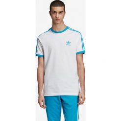Adidas Originals 3-Stripes Koszulka Biały. Białe podkoszulki męskie adidas Originals, s, z haftami, z bawełny, z krótkim rękawem. Za 128,95 zł.