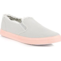 Szare slipony ROWAN. Szare trampki i tenisówki damskie marki SEASTAR, bez wzorów, bez zapięcia. Za 59,00 zł.