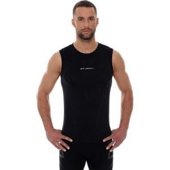 Koszulki sportowe męskie: Brubeck Koszulka męska ATHLETIC bez rękawów czarna r. S (SL10190)