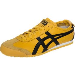 Onitsuka Tiger MEXICO 66 Sneakersy niskie yellow/black. Żółte trampki i tenisówki damskie marki Onitsuka Tiger, ze skóry. Za 379,00 zł.
