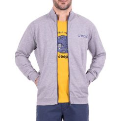 Bejsbolówki męskie: Bluza w kolorze szarym