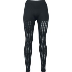 Spodnie damskie: Urban Classics Ladies Cutted Leggins Legginsy czarny
