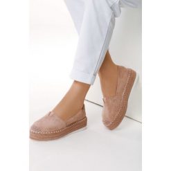 Różowe Espadryle Pack My Bags. Różowe espadryle damskie Born2be, z aplikacjami, bez obcasa, na płaskiej podeszwie. Za 79,99 zł.
