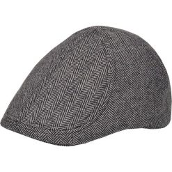Kaszkiet męski. Szare czapki męskie Top Secret, bez wzorów, z wełny, eleganckie. W wyprzedaży za 29,99 zł.