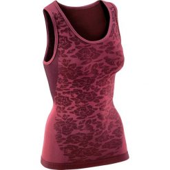 Tank top sportowy bezszwowy bonprix czerwony klonowy. Czerwone topy damskie bonprix, bez wzorów, bez rękawów. Za 44,99 zł.