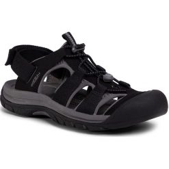 Sandały KEEN - Rapids H2 1022272 Black/Steel Grey. Czarne sandały męskie Keen, z materiału, bez zapięcia. W wyprzedaży za 239,00 zł.