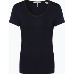 Scotch & Soda - T-shirt damski, niebieski. Niebieskie t-shirty damskie Scotch & Soda, s, bez wzorów, prążkowane, bez kołnierzyka. Za 99,95 zł.