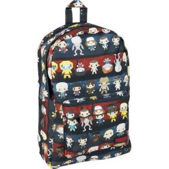 Stranger Things Loungefly - Chibi Plecak wielokolorowy. Czarne plecaki damskie marki Stranger Things, z nadrukiem. Za 184,90 zł.