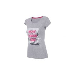 Koszule nocne i halki: T-shirty i Koszulki polo 4F Women’s T-shirt H4Z17-TSD002GREY