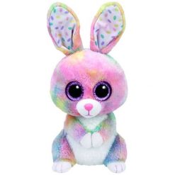 Przytulanki i maskotki: TY Maskotka Beanie Boos Bubby – Kolorowy Zajączek, 24 Cm