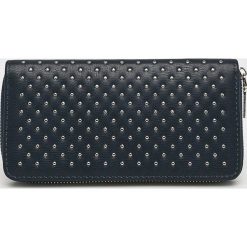 Answear - Portfel. Czarne portfele damskie ANSWEAR, z materiału. W wyprzedaży za 39,90 zł.
