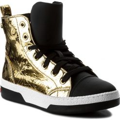 Sneakersy LOVE MOSCHINO - JA15323G04JI0901 Oro. Żółte półbuty damskie Love Moschino, ze skóry ekologicznej. W wyprzedaży za 599,00 zł.