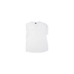 Bluzka klasyczna gładka. Szare bralety marki TXM, klasyczne, z klasycznym kołnierzykiem. Za 19,99 zł.