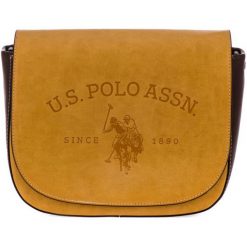 U.S. POLO ASSN. torebka damska Cowtown, żółty. Żółte torebki klasyczne damskie U.S. Polo Assn., bez wzorów, bez dodatków. Za 439,00 zł.