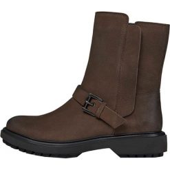 Geox Damskie botki Asheely F Chestnut D847AF-000LT-C6004 (rozmiar 38). Brązowe botki damskie Geox, bez obcasa, bez zapięcia. W wyprzedaży za 308,00 zł.