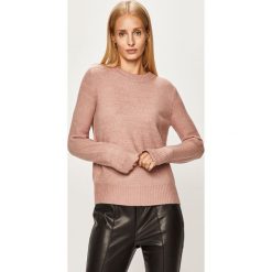 Jacqueline de Yong - Sweter. Różowe swetry damskie Jacqueline de Yong, s, bez wzorów, z elastanu, bez rękawów, bez kaptura. W wyprzedaży za 69,90 zł.