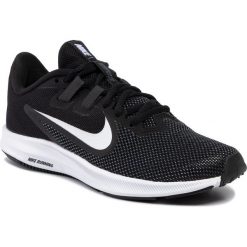 Buty NIKE - Downshifter 9 AQ7486 001 Black/White/Anthracite. Czarne buty sportowe damskie Nike, bez wzorów, z tworzywa sztucznego, sportowe, do biegania, nike downshifter. W wyprzedaży za 219,00 zł.