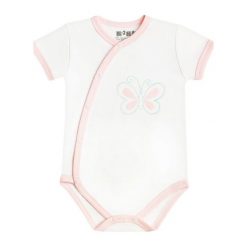 Nini Dziewczęce Body Kopertowe 56 Białe. Białe body niemowlęce Nini, bez wzorów, bez rękawów. Za 33,00 zł.