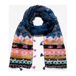 Desigual Jazmine Szalik Wielokolorowy. Szaliki damskie Desigual, bez wzorów, z poliesteru. Za 171,95 zł.