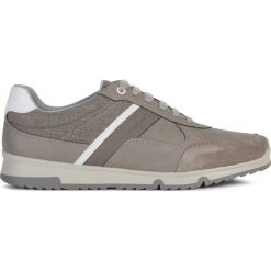 Geox Wilmer Tenisówki Szary. Szare trampki męskie Geox, bez wzorów, ze skóry, bez zapięcia. Za 376,95 zł.