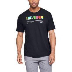Under Armour I WILL® Multi Koszulka Czarny. Czarne podkoszulki męskie Under Armour, m, z nadrukiem, z bawełny, z krótkim rękawem. Za 119,95 zł.
