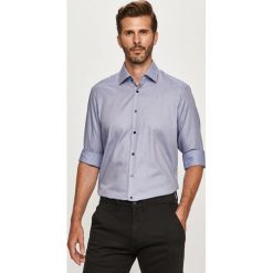 Strellson - Koszula. Niebieskie koszule męskie Strellson, bez wzorów, z bawełny, eleganckie, z klasycznym kołnierzykiem, z długim rękawem. Za 349,90 zł.