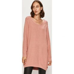 Roxy - Sweter. Czarne swetry damskie Roxy, s, bez wzorów, z bawełny, z długim rękawem, długie, bez kaptura. Za 339,90 zł.