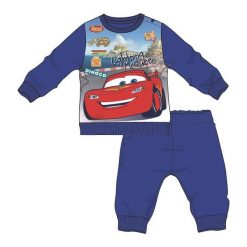 Disney By Arnetta Piżama Chłopięca Auta 80 Niebieski. Niebieskie bielizna chłopięca Disney By Arnetta, z nadrukiem. Za 39,00 zł.