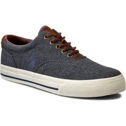 Tenisówki POLO RALPH LAUREN - Vaughn A85 Y2037 BTHNS A40DH Dark Chambray. Szare tenisówki męskie Polo Ralph Lauren, z materiału, na sznurówki. W wyprzedaży za 279,00 zł.