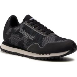 Sneakersy BLAUER - F0DENVER05/CAM Blk Black. Czarne sneakersy męskie Blauer, bez zapięcia. Za 479,00 zł.