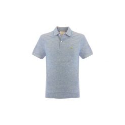 Koszulki polo z krótkim rękawem Lacoste PH 3183. Niebieskie koszulki męskie Lacoste, s, bez wzorów, polo, z krótkim rękawem, krótkie. Za 552,36 zł.
