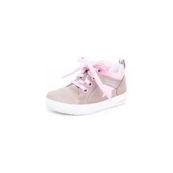 Superfit Girls Półbuty Moppy camel kombi (średnie) - beżowy - Gr.24. Brązowe buciki niemowlęce Superfit, ze skóry, na sznurówki. Za 229,00 zł.
