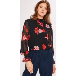 Vero Moda - Bluzka. Niebieskie bluzki damskie marki Vero Moda, s, z poliesteru, casualowe, z golfem. W wyprzedaży za 69,90 zł.