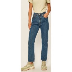 Levi's - Jeansy 501. Niebieskie jeansy damskie Levi's®, s, z podwyższonym stanem. Za 419,90 zł.