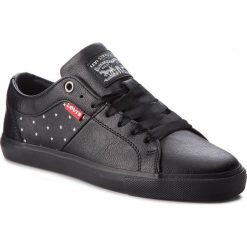 Sneakersy LEVI'S - 227843-755-60 Brilliant Black. Czarne półbuty damskie Levi's®, ze skóry ekologicznej. W wyprzedaży za 179,00 zł.