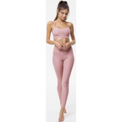 Cardio Bunny - Legginsy Glitter. Różowe legginsy marki Cardio Bunny, l, z elastanu. W wyprzedaży za 149,90 zł.