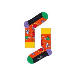 Skarpetki Happy Socks X The Beatles BEA01-2000. Szare skarpetki męskie Happy Socks, z bawełny. Za 30,00 zł.
