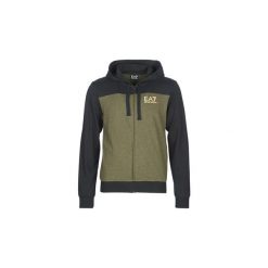 Bluzy Emporio Armani EA7 TRAIN TRITONAL M HOODIE FZ. Zielone bluzy męskie marki Emporio Armani EA7, s, bez wzorów, bez kołnierzyka, bez rękawów, bez kaptura. Za 407,20 zł.