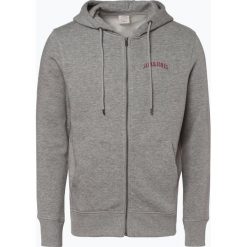Jack & Jones - Męska bluza rozpinana – Harvey, szary. Szare bluzy męskie Jack & Jones, s, bez wzorów, bez kołnierzyka, bez rękawów, bez kaptura. Za 179,95 zł.