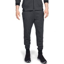 Under Armour Unstoppable Double Knit Spodnie dresowe Czarny. Czarne spodnie męskie Under Armour, m, bez wzorów, z bawełny. Za 309,95 zł.