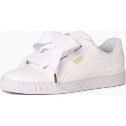 Puma - Tenisówki damskie – Basket, czarny. Czarne trampki dziewczęce Puma, bez wzorów, ze skóry, bez zapięcia. Za 99,95 zł.