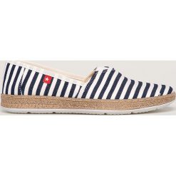 Big Star - Espadryle. Niebieskie espadryle damskie BIG STAR, bez wzorów, z gumy, bez obcasa, na obcasie. Za 99,90 zł.