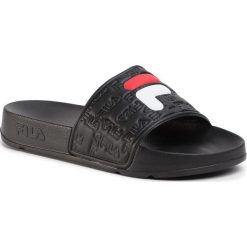 Klapki FILA - Boardwalk Slipper 2.0 Wmn 1010959.25Y Black. Czarne klapki damskie Fila, bez wzorów, ze skóry ekologicznej, bez obcasa. W wyprzedaży za 109,00 zł.