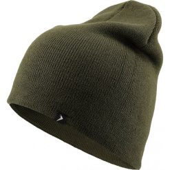 Czapka męska CAM606 - khaki melanż - Outhorn. Brązowe czapki męskie marki Outhorn, na zimę, bez wzorów. W wyprzedaży za 14,99 zł.